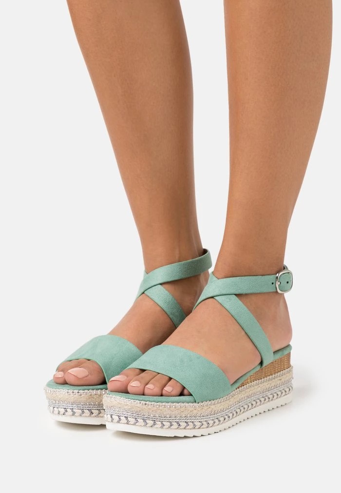 Sandale ANNA FIELD Anna Field Espadrilles Menthe Femme | KEC-2021379